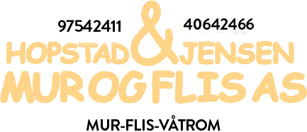 Hopstad & Jensen Mur og Flis